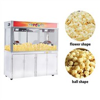 Tekerlekli Büyük Patlamış Mısır Makinesi